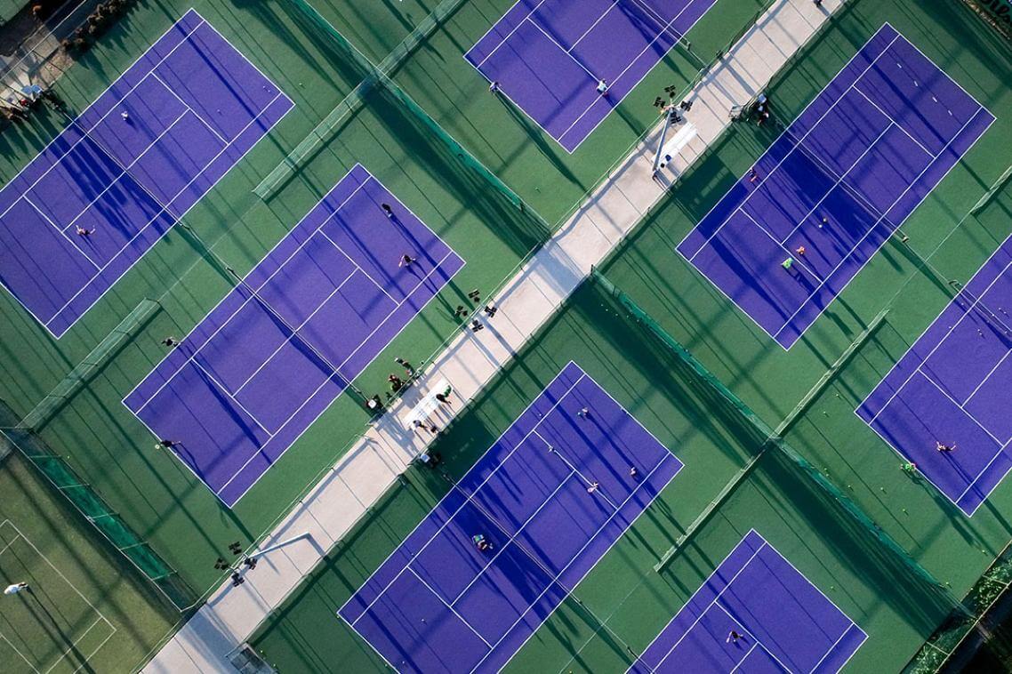 Sports Facilities & Smart Control Systems lighting for tennis court
