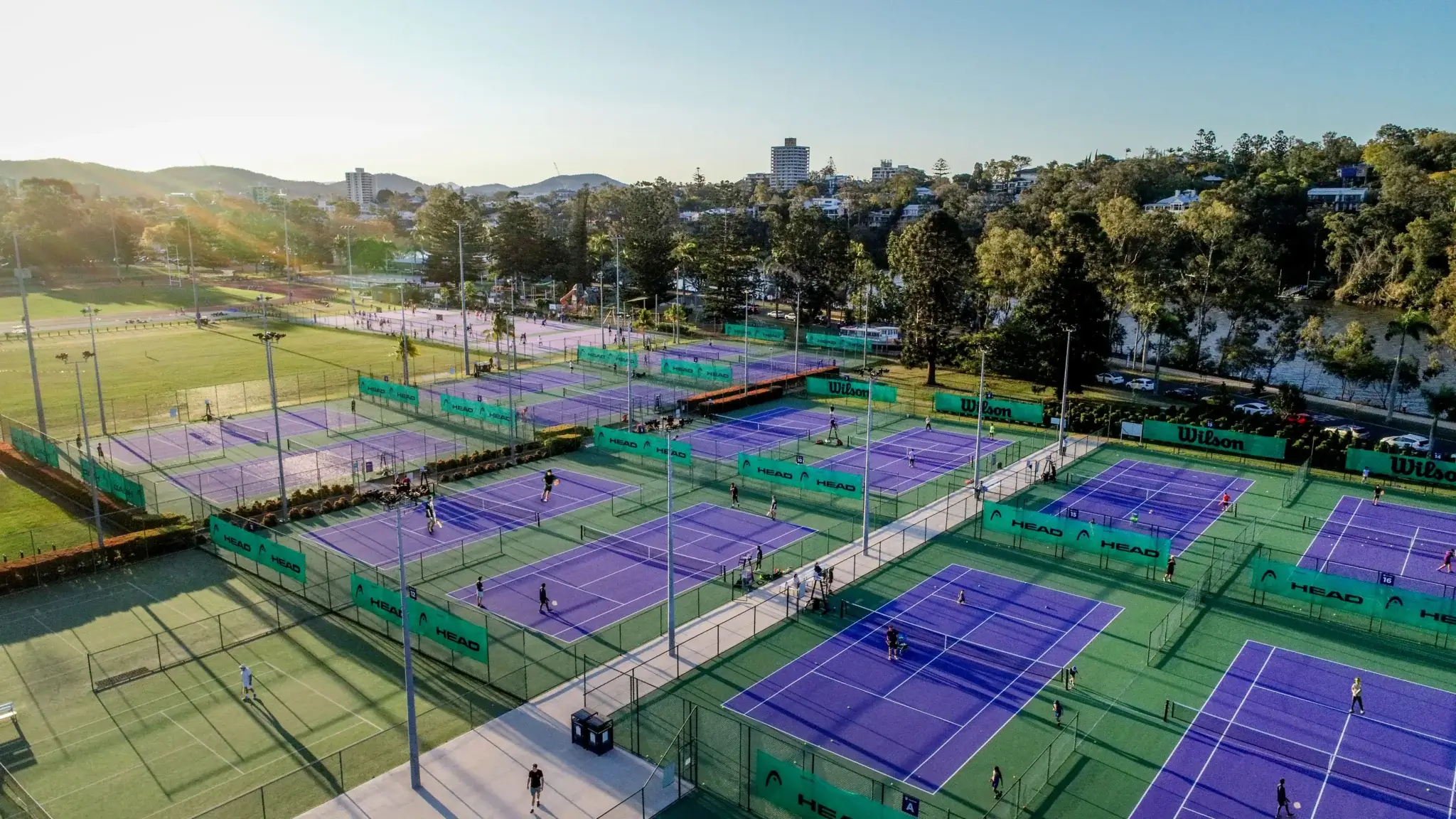 Sports Facilities & Smart Control Systems lighting for tennis court