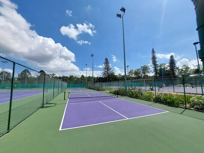Sports Facilities & Smart Control Systems lighting for tennis court
